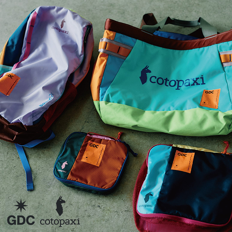 熊谷隆志が手掛ける「GDC」とのコラボアイテムを限定発売！ – Cotopaxi