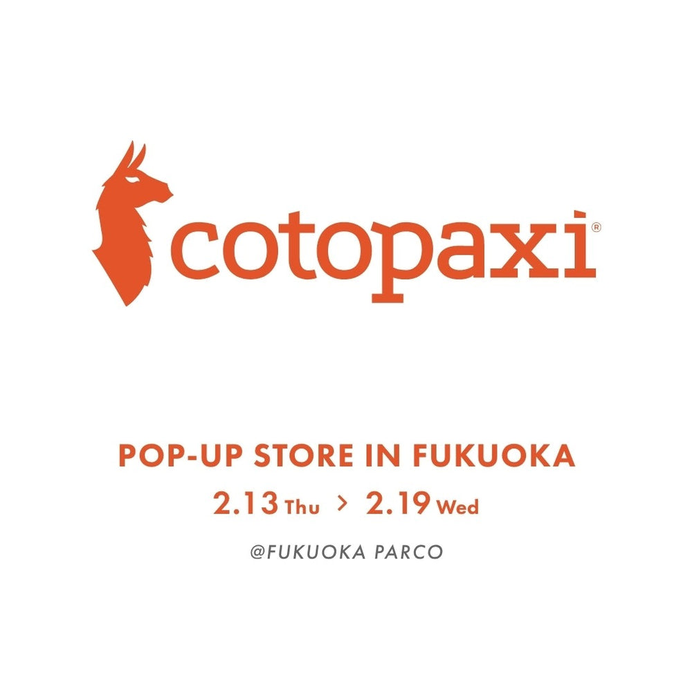 福岡パルコにてPOPUPストアがオープン！