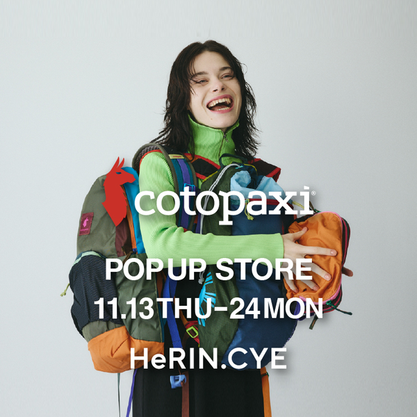 HeRIN.CYE ルミネ新宿2・ルクア大阪にてPOP UPを開催💚💛