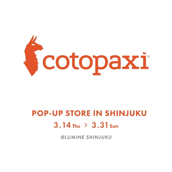 新宿ルミネ1に期間限定POPUP STOREをオープン！