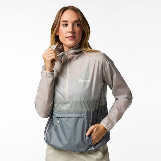 Teca Half-Zip Windbreaker, Looks Like Rain