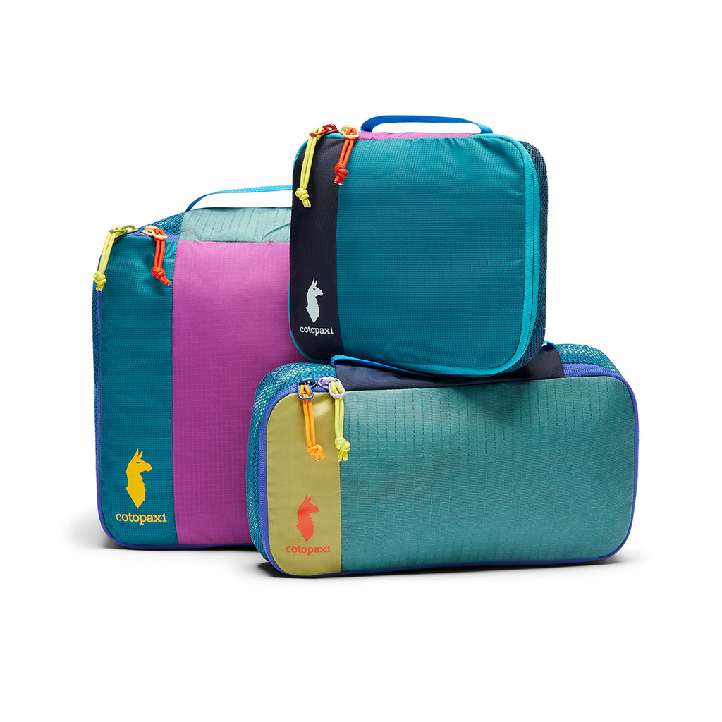 旅行かばん・小分けバッグ Cotopaxi Cubo 3L Travel Cube Del Dia Cubo Packing Travel Bundle - Del Día – Cotopaxiオフィシャルサイト