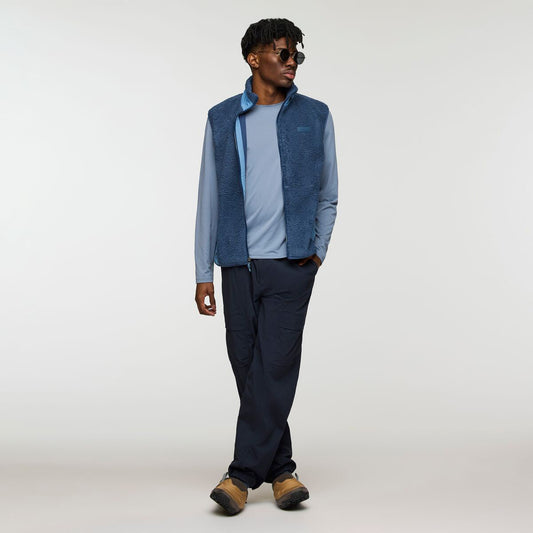 Bacano Fleece Vest - Men's, Deep Sea/Fjord