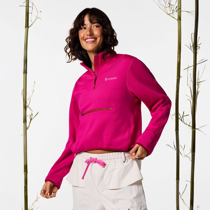 Tempa Fleece Quarter-Zip Pullover - Women's